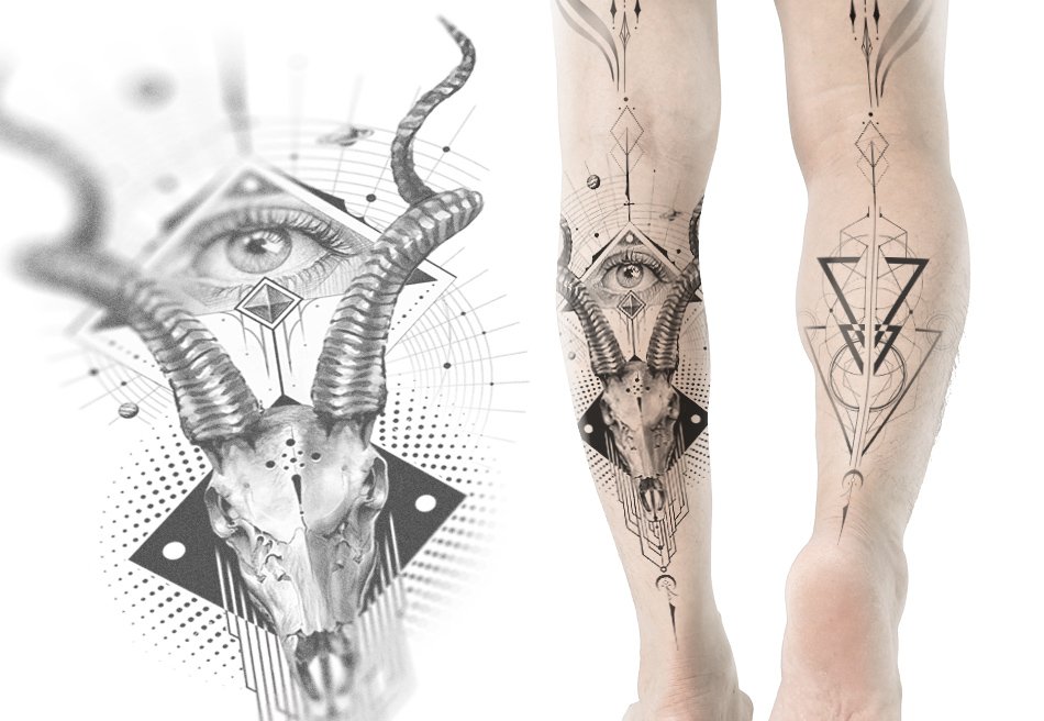 Black Widow Tattoo  da Vincis Vitruvian Man and Geometry for John Done  by vincekogut To book with Vince email infowidowtattoocom  Facebook